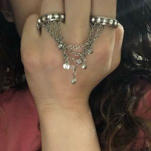 Plus size ring chain